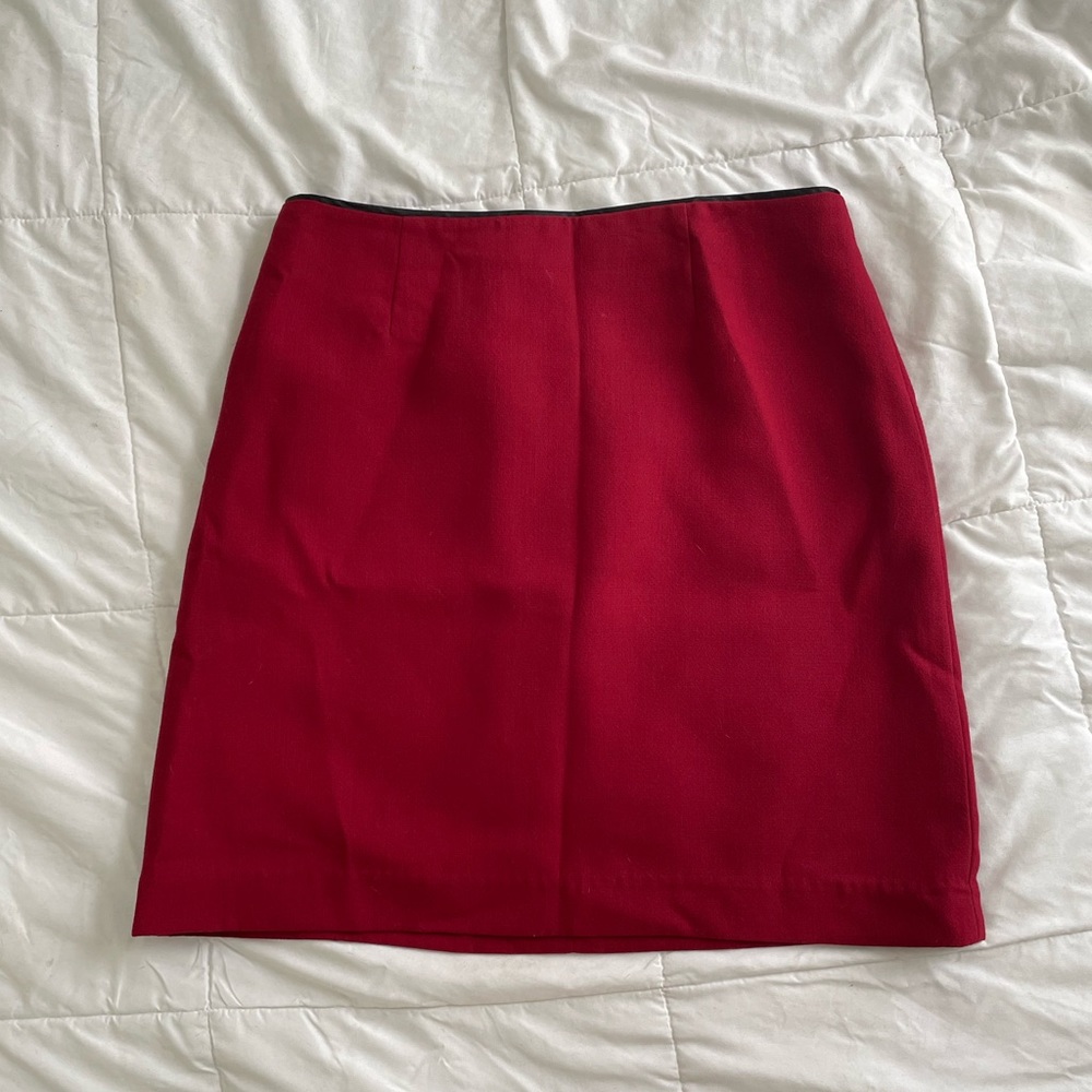 Red Gap midi/pencil skirt